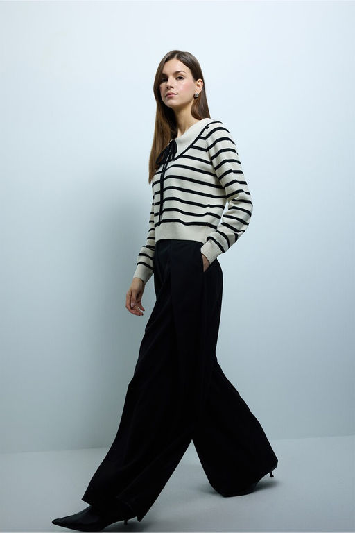 Wide Leg Geni_ Bol Pa_a Pantolon - Defacto фото 2