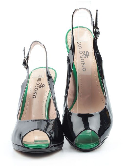 08-EG24-5 BLACK Босоножки женские (натуральная кожа) - Фабричный китай фото 14