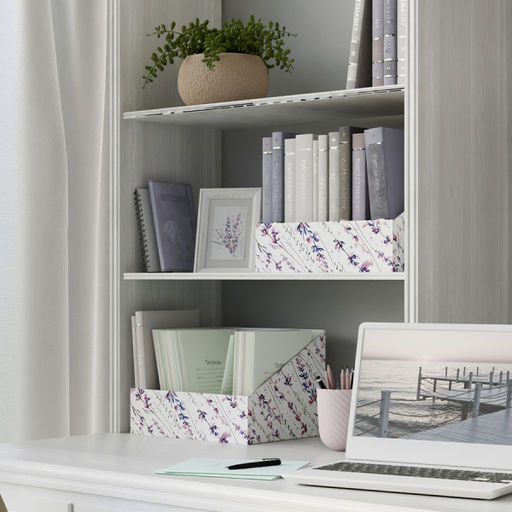 VAL OF-BC-2Rmono Коробка-органайзер для хранения, 30*23*20 см, набор 2 шт., моно, OPUS ROMANO FLORA, шт - Valiant фото 27