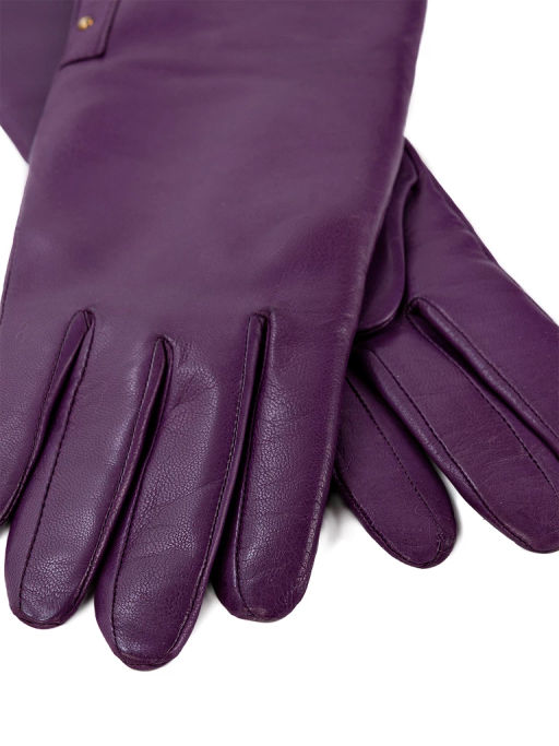 Перчатки женские ш+каш. F-IS1392 d.violet - Eleganzza фото 2
