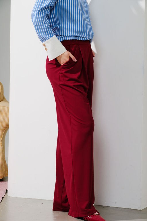 Брюки Lokka 1616 бордо  фото 2