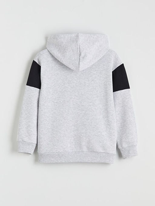 Kap??onlu PlayStation Bask?l? Erkek ?ocuk Sweatshirt