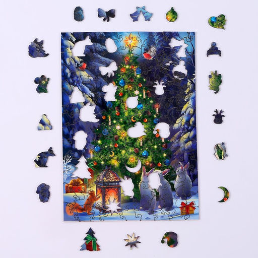 Пазл фигурный Ночная сказка - Puzzle фото 5