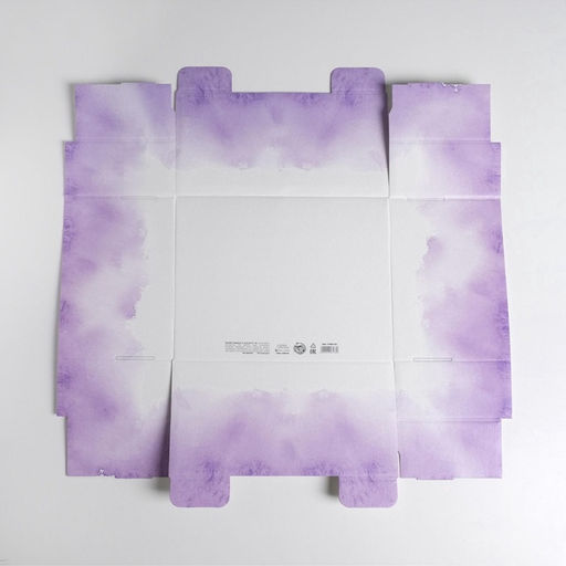 Коробка подарочная складная, упаковка, Лаванда, 31?25.5?16 см