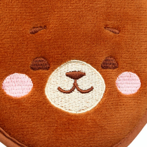Мочалка детская «Мишка» 11×10 см, Крошка Я
