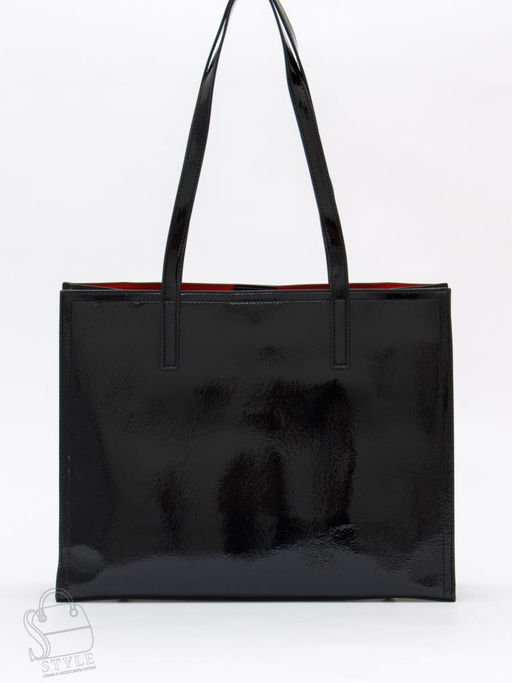 Сумка женская кожаная 1002M black Polina&Eiterou  в Новосибирске