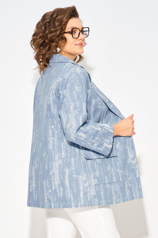 Жакет Liliana 1505 джинс меланж