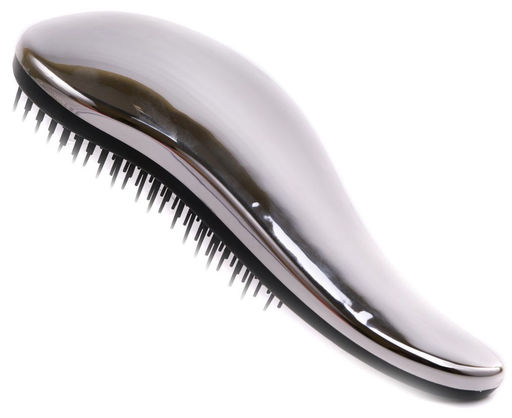 Nail Art Расчёска компактная капля, серебристый  фото 2