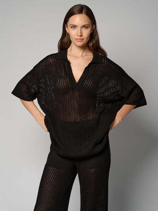 Блузка женская 12521-52010 black - Eleganzza фото 2