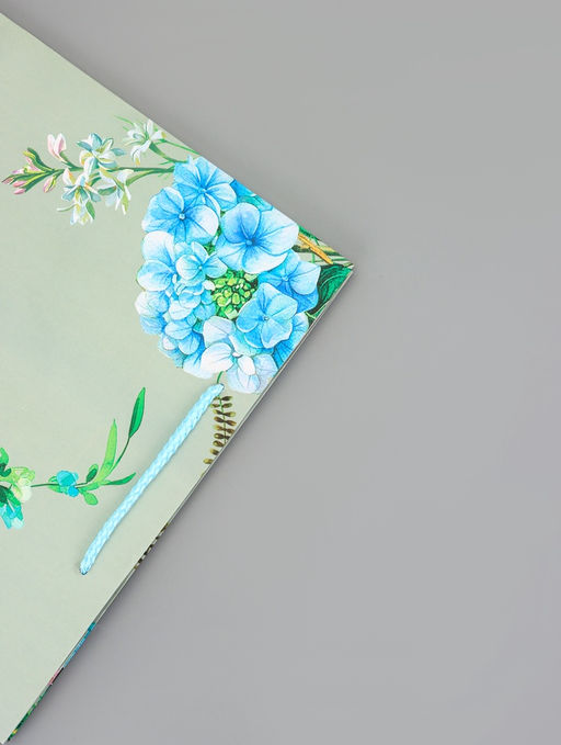 Цена за 2 шт. Пакет подарочный ламинированный вертикальный Гармония цветов, 26?12?32 см