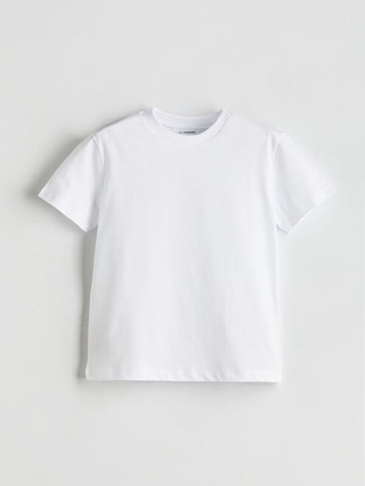 Bisiklet Yaka Basic Erkek ?ocuk Ti??rt 4l?