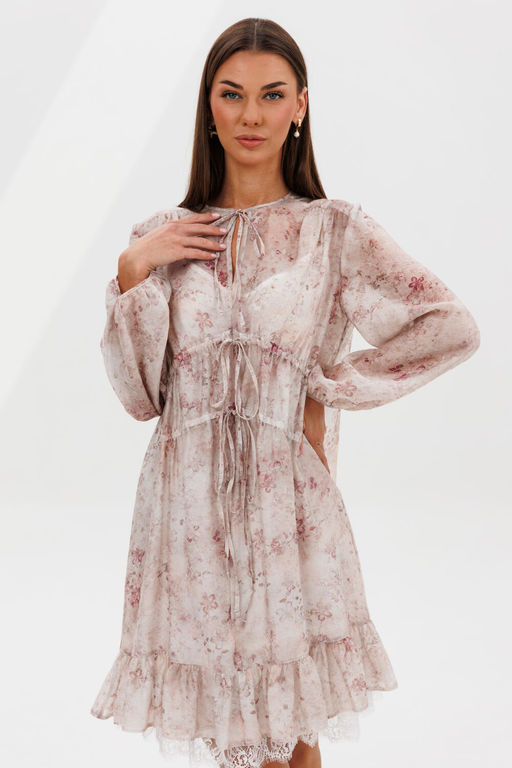 Платье Fantazia Mod 5199 розовый  фото 4