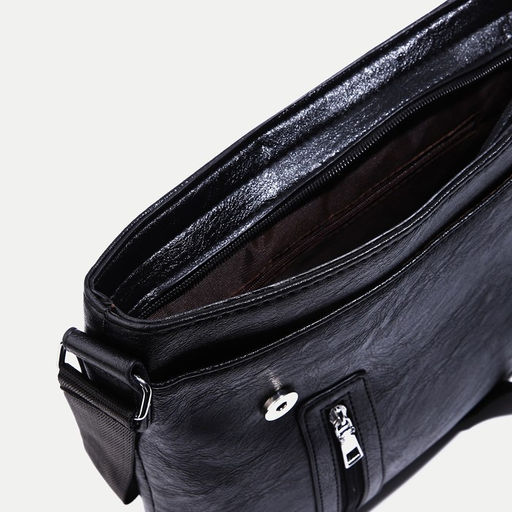 Сумка мужская, цвет черный - Simaland фото 5