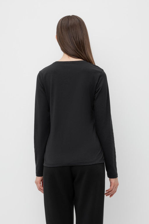 ЕВТ 3261/черный джемпер жен