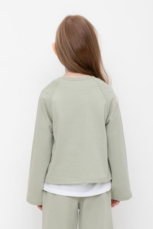 К 302488/шалфей джемпер для дев - Crockid фото 3