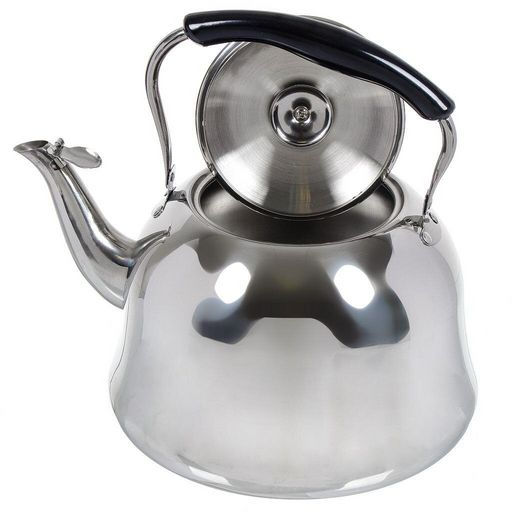 Чайник нерж 5л мет/пластик ручка матовая черная Daniks GS-28224 (364424)  фото 5