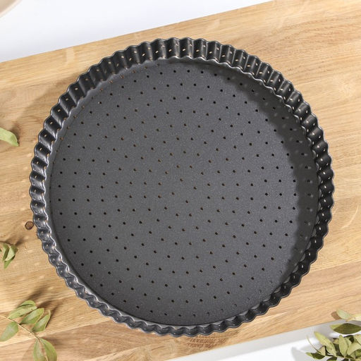 Форма для выпечки Доляна Galaxy, 26×3 см, разъёмная, перфорированная, антипригарное покрытие