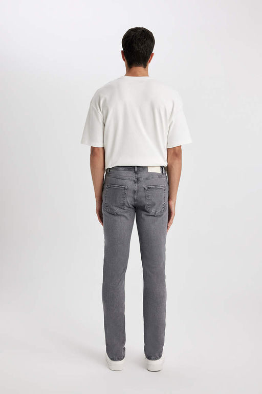 Джинсовые брюки узкого кроя Wiser Wiser Pedro с нормальной талией и узкими штанинами - Defacto фото 7