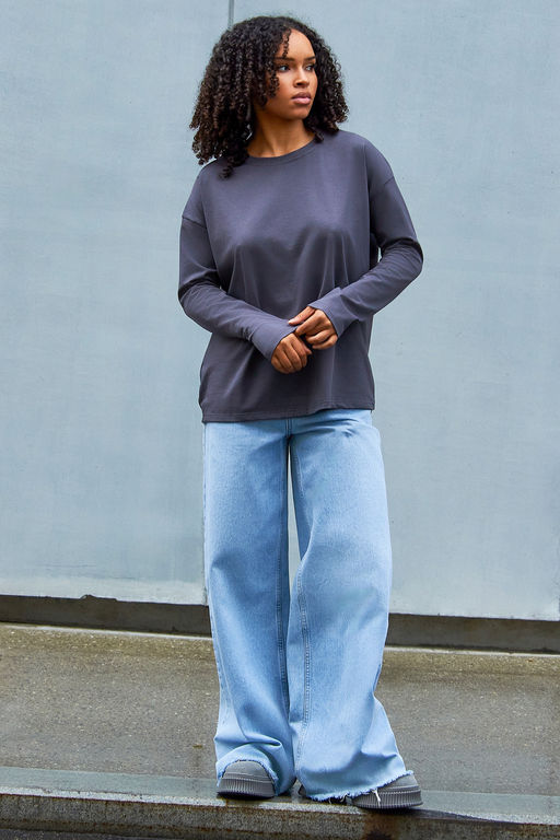 Лонгслив Лонг-оверсайз