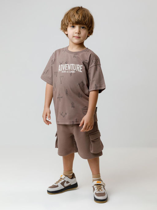 КР 400828/бразильский дуб к656 шорты для мал