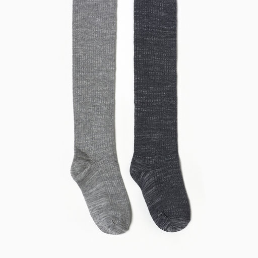 Набор детских колготок KAFTAN BASIC Melange, рост 92-98 см, серый