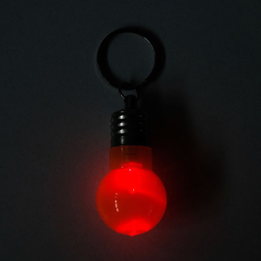 Цена за 12 шт. Маячок световой на ошейник для больших и средних собак, фасовка 12 шт, розовый - Пижон фото 4