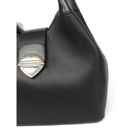 Сумка женская искусственная кожа DJ-7058-2-BLACK, 1отд, плечевой ремень, черный SALE 261454 - Adelia фото 4