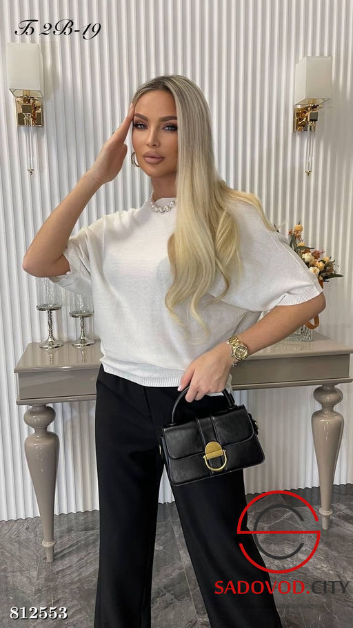 Джемпер женский (летучая мышь) - Bruno фото 3