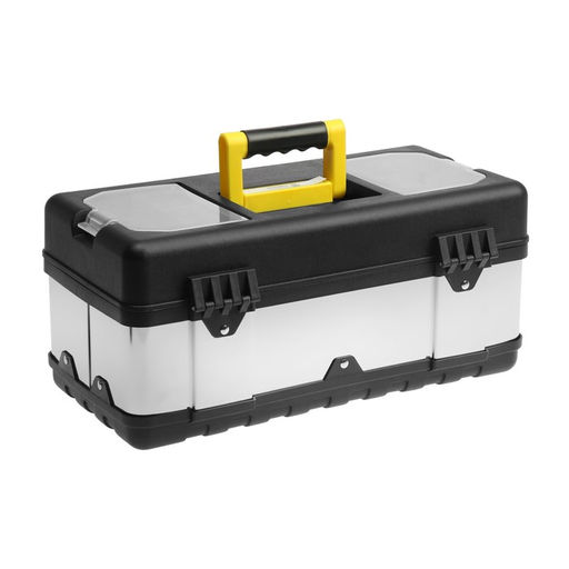 Ящик для инструментов DEKO DKTB30, металлический корпус и замки, 16", 410 х 215 х 185 мм