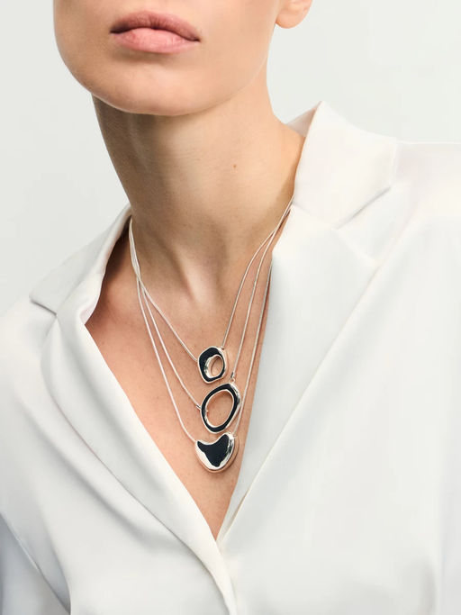 Украшение на шею многослойное / Zarina  фото 2