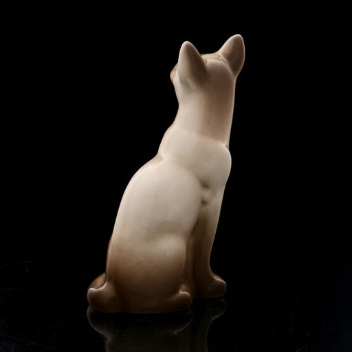 Статуэтка фарфоровая «Фигурка: Кошка Тайка сиамская», 10 см
