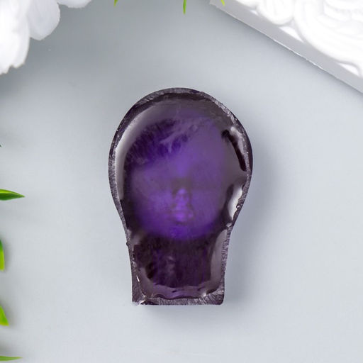 Молд пластик «Фактура головы», 5×3 см, МИКС