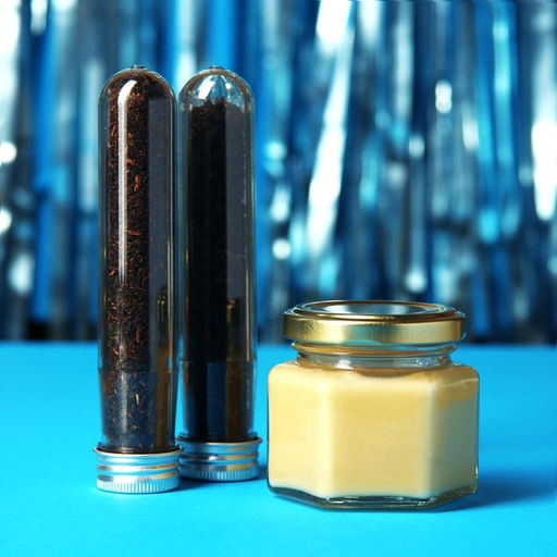 Подарочный набор Зима: чай с лимоном и брусникой 84 г., крем-мед с кедровым орехом, 120 г. - Фабрика счастья фото 3