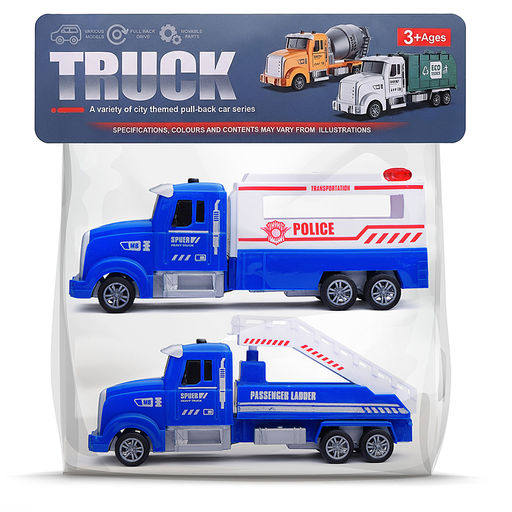 Набор машин "Железный маршрут" в пакете