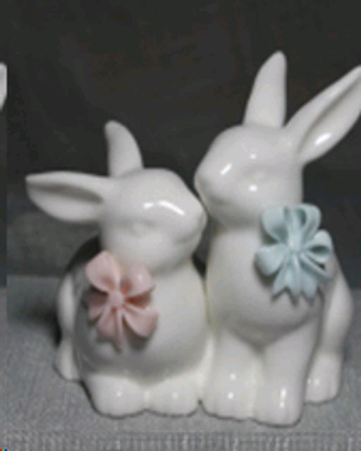 Фигурка Кролики с бантиком / 19179 /уп 36/Пасха - Галеонтрейд фото 2