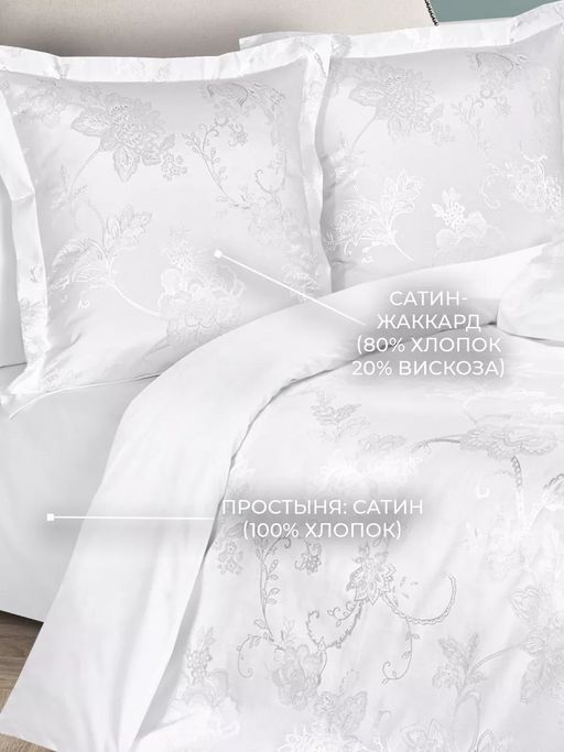 Постельное белье Орнелла 2сп MAX + 2 наволочки - Ecotex фото 5