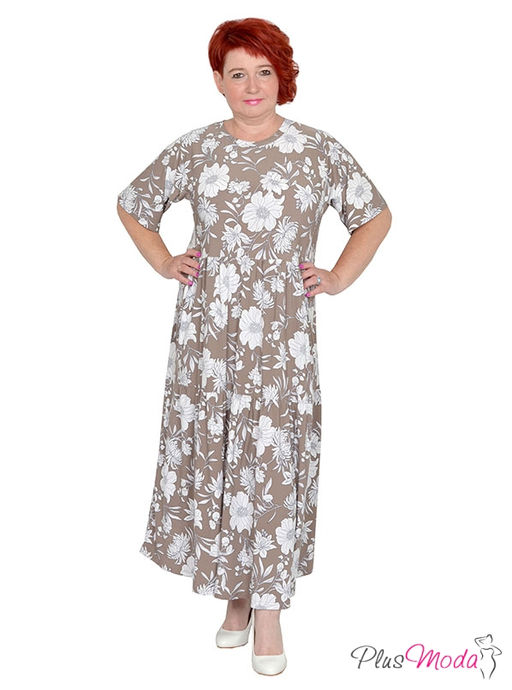 Платье Модель №1264 размеры 44-84 - Plusmoda фото 2