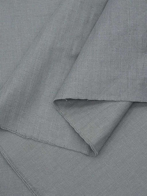 Муслин Премиум двухслойный гладкий цв.Серый, ш.2.5м, хлопок-100%, 120гр/м.кв - Купава фото 5