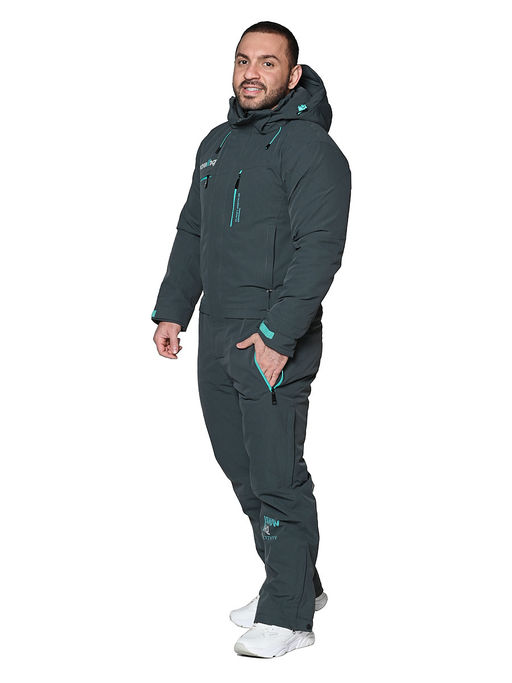 Комбинезон A-89025 Темно-серый