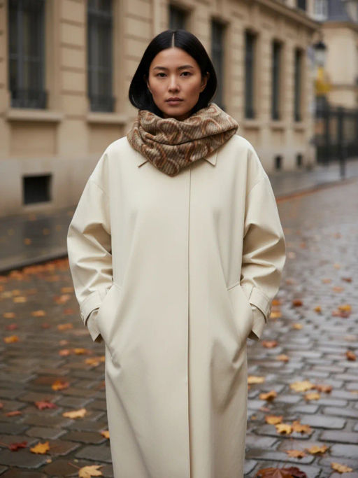 Большой, мягкий, тонкий и очень нежный двусторонний палантин с рисунком - Tantino фото 22