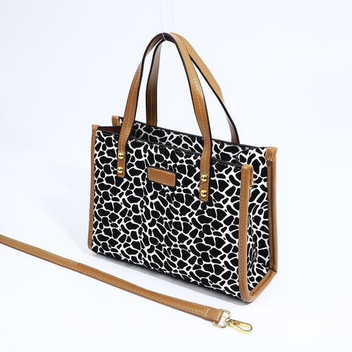 Сумка-тоут на молнии, цвет белый/чёрный - Simaland фото 7