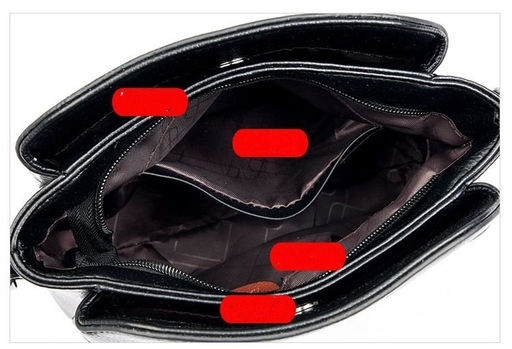 KAIDIFEINIROO Сумка женская с двумя ремнями 8685  фото 5