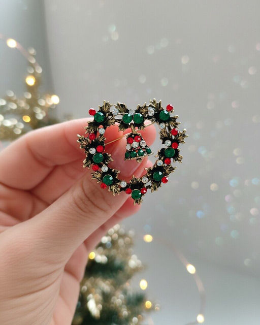 Брошь Новогодний стиль