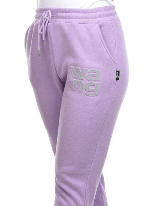 06 LILAC Брюки спортивные женские на флисе (100% хлопок) 7986