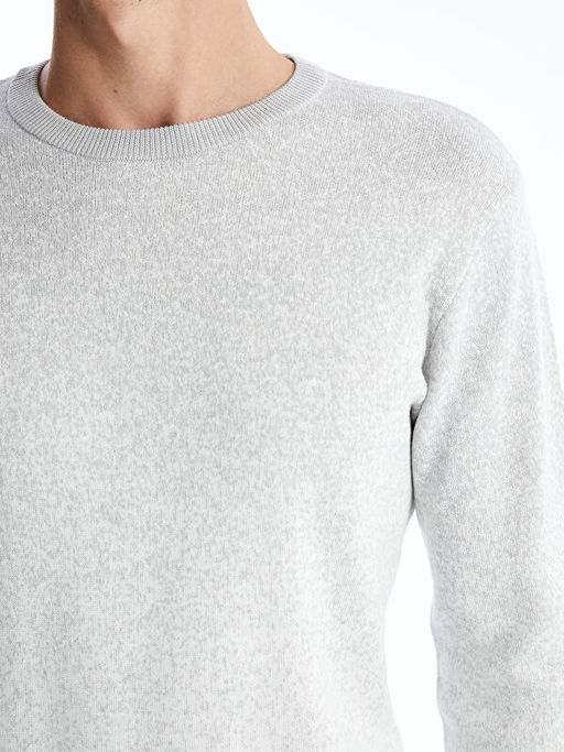 Bisiklet Yaka Erkek Triko Kazak