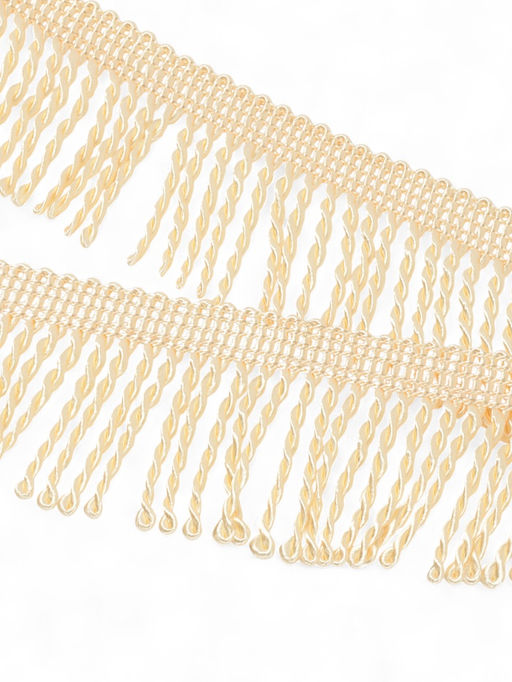 Бахрома жгут, 6.5 см, 20 м±0.5, молочная