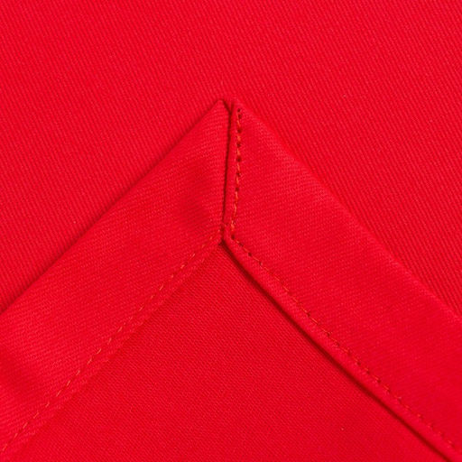 Набор салфеток с декоративными кольцами Red pleasure, 40×40 см - 4 шт., 100% хлопок, саржа 190 г/м²