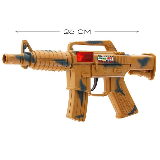 Автомат-трещотка Защитник, цвета МИКС - Simaland фото 2