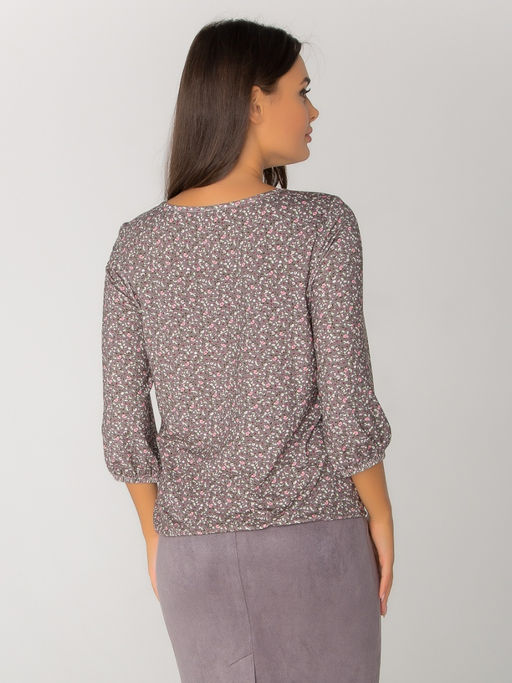 02-725 Блуза - Вишня фото 4