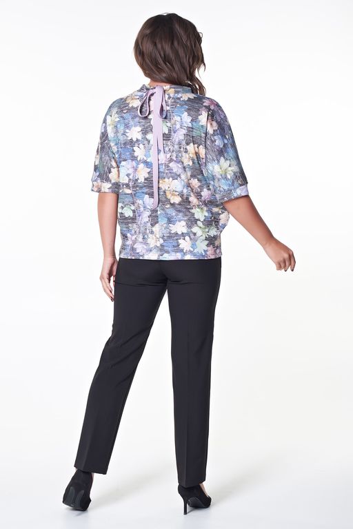 VALENTINA Блузка Андре (цветы) №2  фото 4